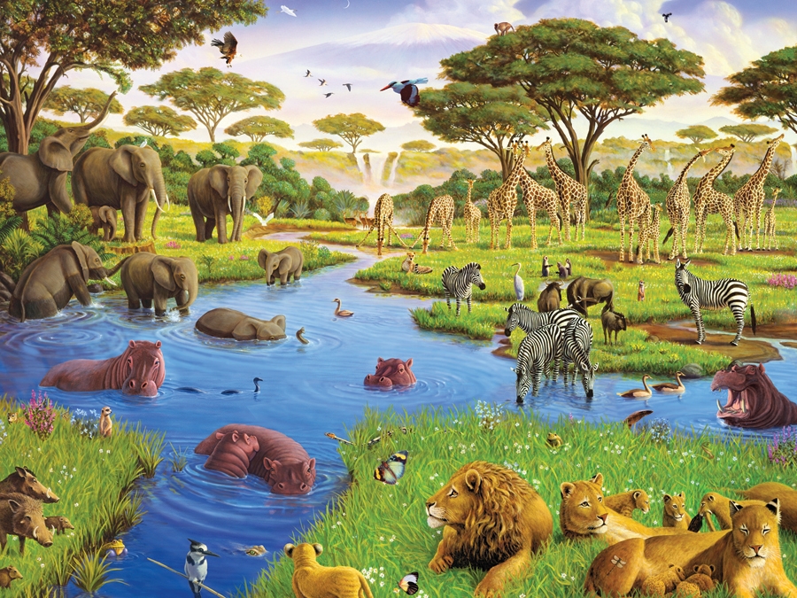 Watering Hole Toy Sense