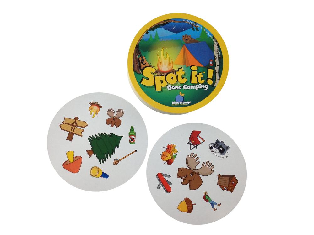Spot It! Gone Camping Toy Sense