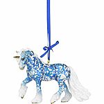 Breyer Horses 2021 Holiday Collection Unicorn Ornament - Eira.