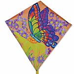 25 inch Butterfly and Wildflowers Diamond Kite