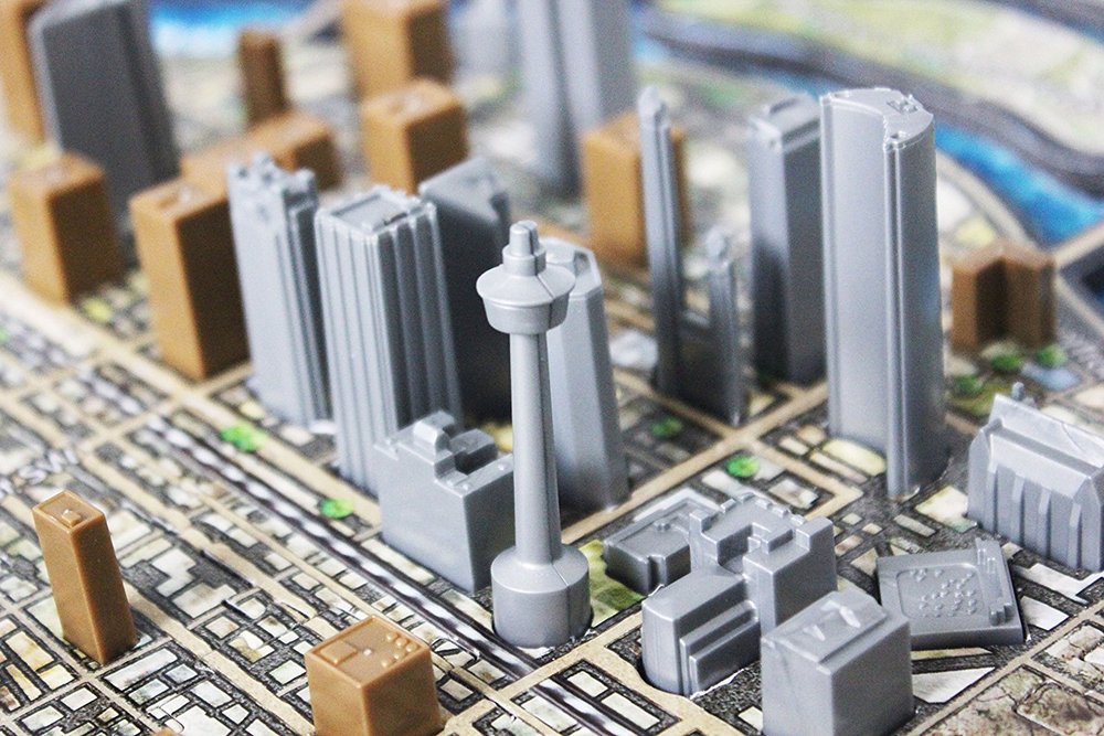 The City of Calgary 4D Cityscape Time Puzzle Toy Sense