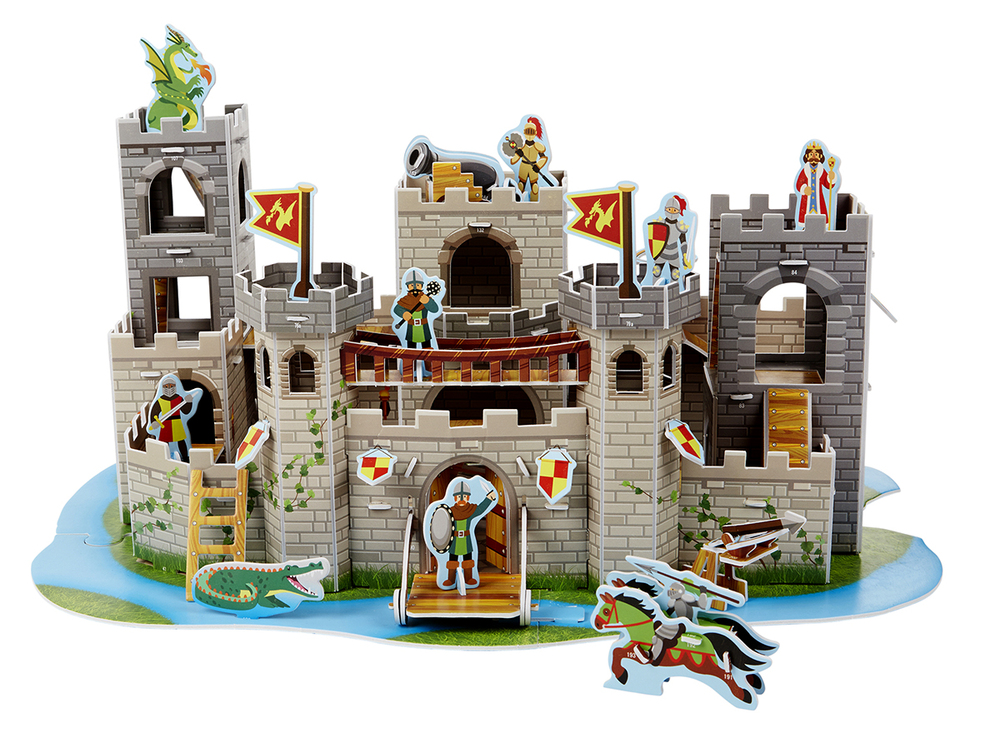 Medieval Castle 3D Puzzle Toy Sense