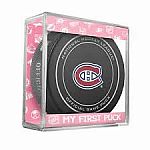 My First Puck Montreal Canadiens - Pink