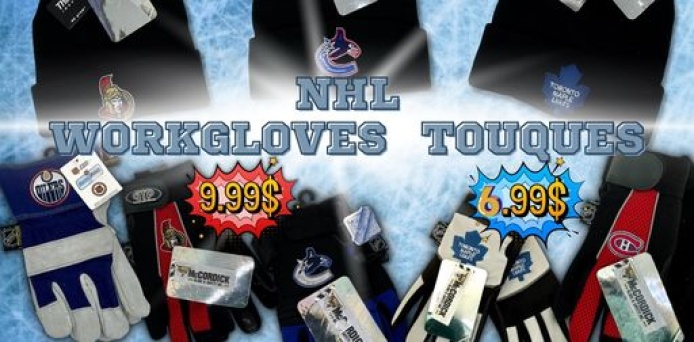 NHL Touques Gloves
