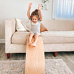 Honey Maple Wobble Board - Regular Size.