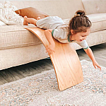 Honey Maple Wobble Board - Regular Size.