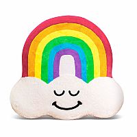 Inflatable Floor Floatie - Rainbow.