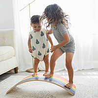 Rainbow Wobble Board - Regular Size.