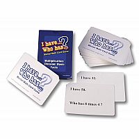 I Have...Who Has...? Multiplication/Division: Basic Facts - A Mental Math Card Game