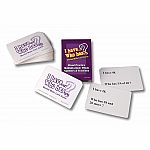 I Have...Who Has...? Mixed Practice Multiplication: Whole Numbers & Fractions - A Mental Math Card Game