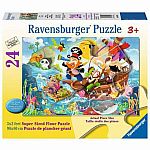 Land Ahoy Floor Puzzle - Ravensburger.