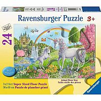 Prancing Unicorns Floor Puzzle - Ravensburger 