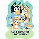 Bluey: 4 Large Shaped Puzzles  - Ravensburger 
