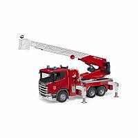 Bruder Scania Super 560R Fire Engine with Water Pump and Light & Sound