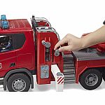 Bruder Scania Super 560R Fire Engine with Water Pump and Light & Sound