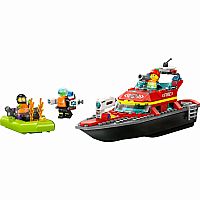 City: Fire Rescue Boat