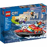 City: Fire Rescue Boat