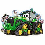 John Deere Tractor Shaped Floor Puzzle - Ravensburger