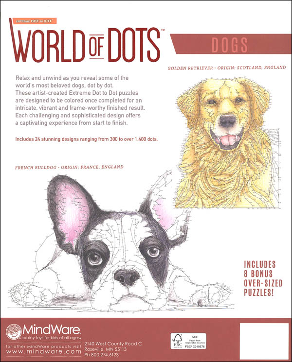 World of Dots Dogs. Toy Sense