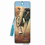 Charging Elephant - 3D Bookmark