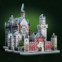Neuschwanstein Castle 3D Puzzle - Wrebbit