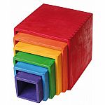 Large Rainbow Stacking Boxes