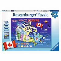 Map of Canada - Ravensburger.