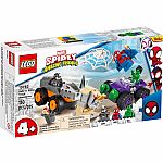 Spidey and His Amazing Friends: Hulk vs Rhino Truck Showdown