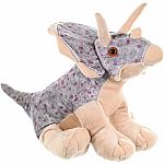 Cuddlekins Triceratops Stuffed Animal - 12 Inch