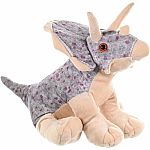 Cuddlekins Triceratops Stuffed Animal - 12 Inch 