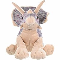 Cuddlekins Triceratops Stuffed Animal - 12 Inch 