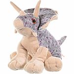 Cuddlekins Triceratops Stuffed Animal - 12 Inch 