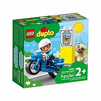 Duplo: Police Motorcycle.