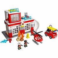 Duplo: Fire Station & Helicopter  