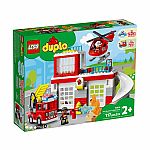 Duplo: Fire Station & Helicopter  