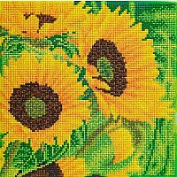 Crystal Art Medium Framed Kit - Sunflower Joy