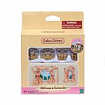 Wall Lamps & Curtains Set