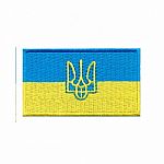 Ukraine Patch - Flag with Trident