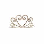 Gold or Silver Glitter Tiara