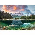 Zugspitze at the Eibsee, Germany - Ravensburger 