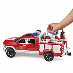 Bruder RAM 2500 Fire Truck with Light and Sound