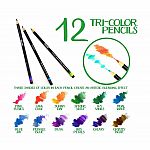 Crayola 12 Signature Tri-Shade Coloured Pencils