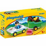 1.2.3: Car with Horse Trailer-Retired