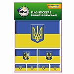 Ukraine Flag Stickers