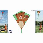 30 inch Diamond Kite - Teddy Bear