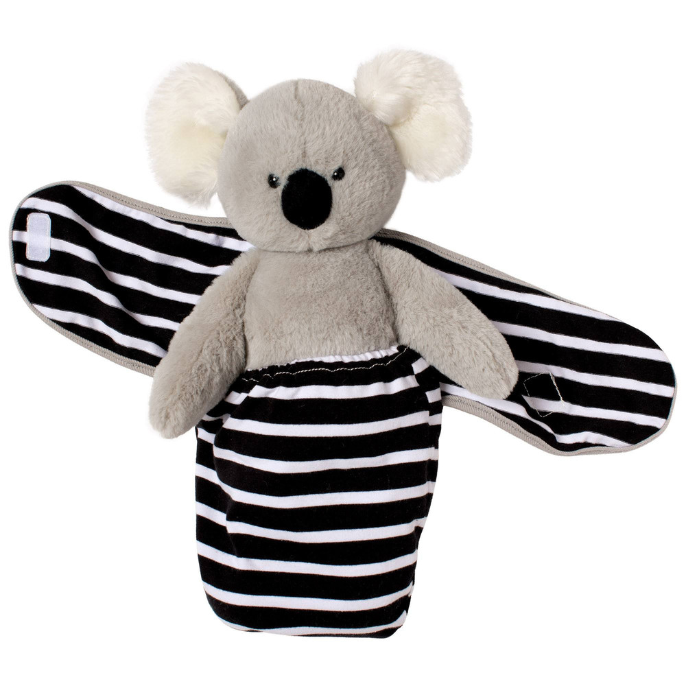 Koala in Swaddle Blanket Toy Sense
