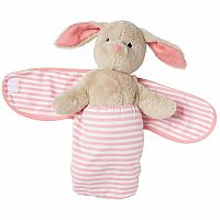 Bunny in Swaddle Blanket