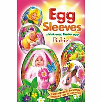 Easter Egg Sleeves: Fairies, Folkstyle, Teddies - Assorted