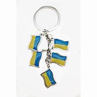 Ukraine Charm Keychain