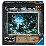 Escape Puzzle: Curse of the Wolves - Ravensburger